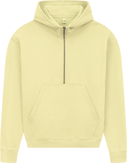 Organic Half Zip Hoodie: Women's