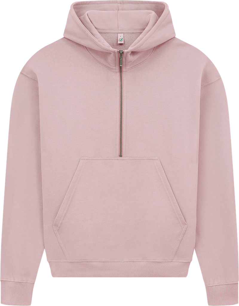 Organic Half Zip Hoodie: Women's