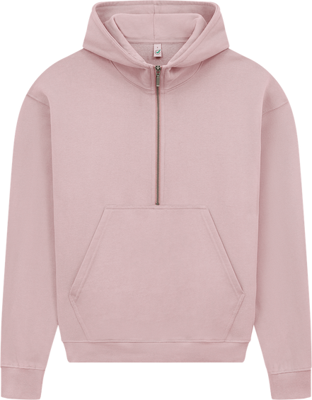 Organic Half Zip Hoodie: Women's