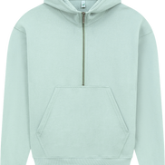 Organic Half Zip Hoodie: Women's
