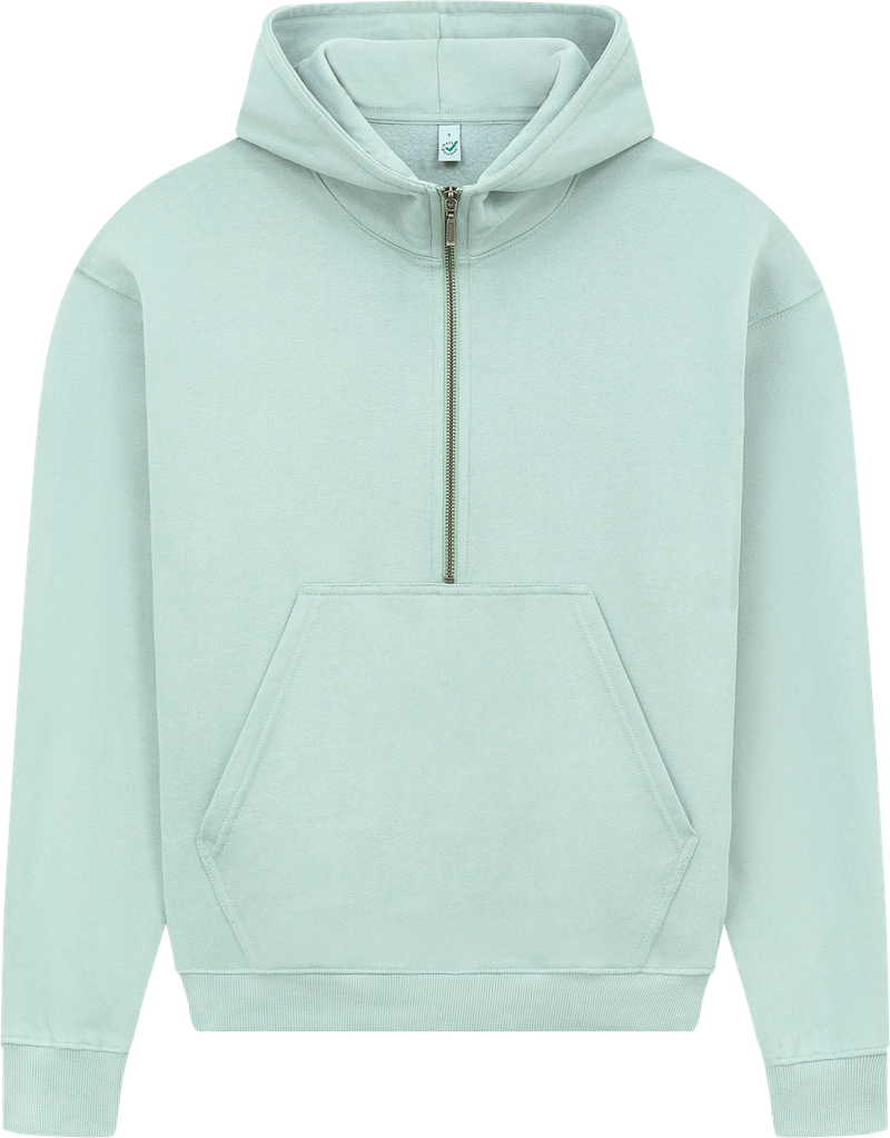 Organic Half Zip Hoodie: Women's