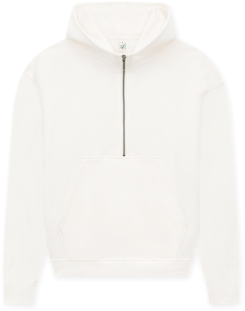 Organic Half Zip Hoodie: Women's