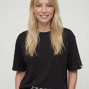 Elsie Black Oversized T-Shirt