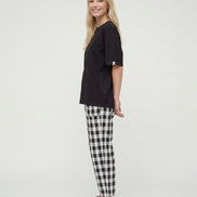 Elsie Black Oversized T-Shirt