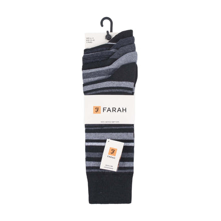 5 Pack Men's Patterned Cotton Dress Socks
