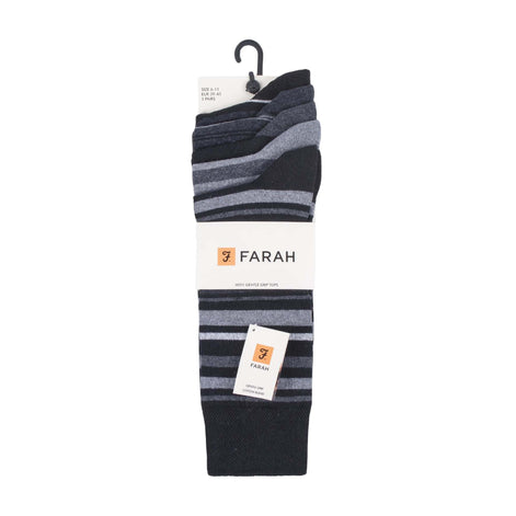 5 Pack Men's Patterned Cotton Dress Socks