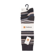 5 Pack Men's Patterned Cotton Dress Socks