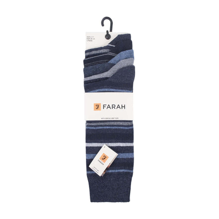 5 Pack Men's Patterned Cotton Dress Socks