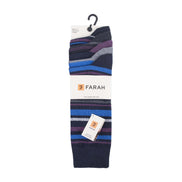 5 Pack Men's Patterned Cotton Dress Socks
