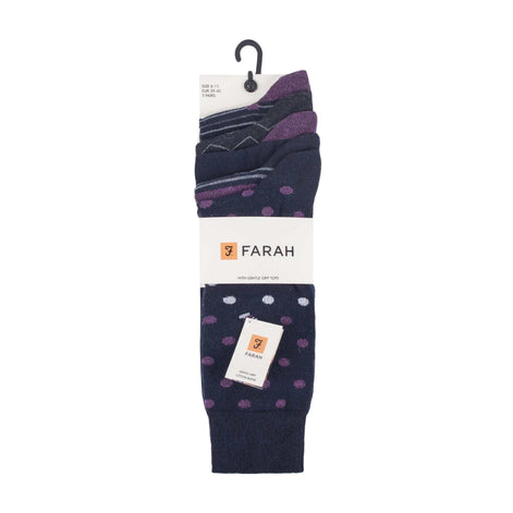 5 Pack Men's Patterned Cotton Dress Socks