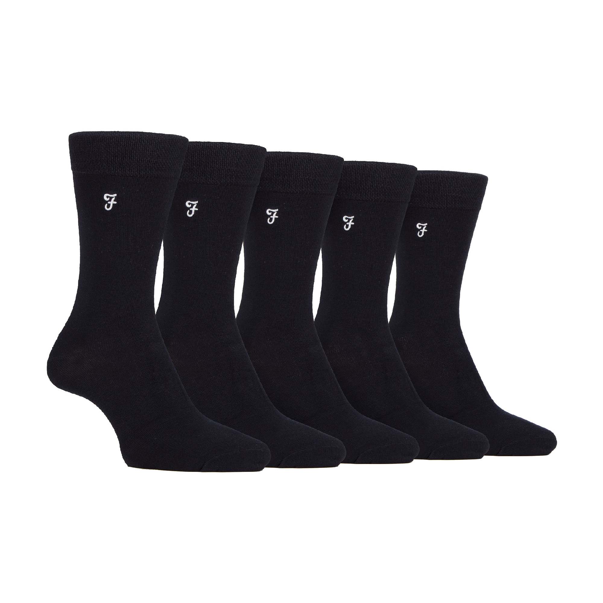 5 Pack Men's Bamboo Bright Striped Patterned Socks