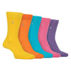 5 Pack Mens Bamboo Patterned Socks - Soft Breathable Stylish Everyday Comfort