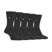 5 Pack Men's Bamboo Bright Striped Patterned Socks