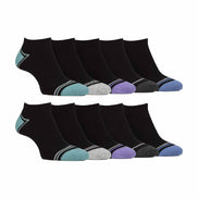 10 Pack Men's Breathable Bamboo Plain Trainer Socks