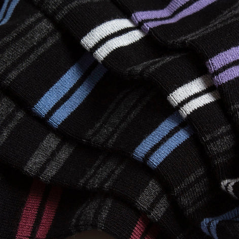 10 Pack Men's Breathable Bamboo Plain Trainer Socks