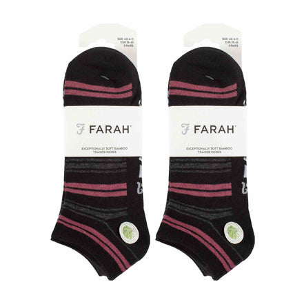 10 Pack Men's Breathable Bamboo Plain Trainer Socks