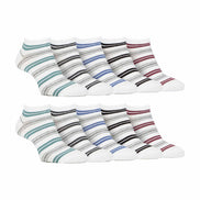 10 Pack Men's Breathable Bamboo Plain Trainer Socks