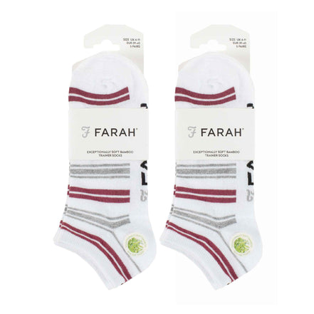10 Pack Men's Breathable Bamboo Plain Trainer Socks