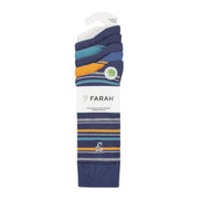 5 Pack Men's Bamboo Bright Striped Patterned Socks