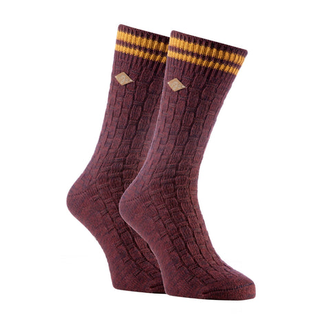 2 Pack Men's Thick Cotton Chunky Knitted Formal Boot Socks