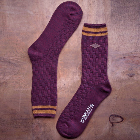 2 Pack Men's Thick Cotton Chunky Knitted Formal Boot Socks