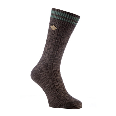 2 Pack Men's Thick Cotton Chunky Knitted Formal Boot Socks