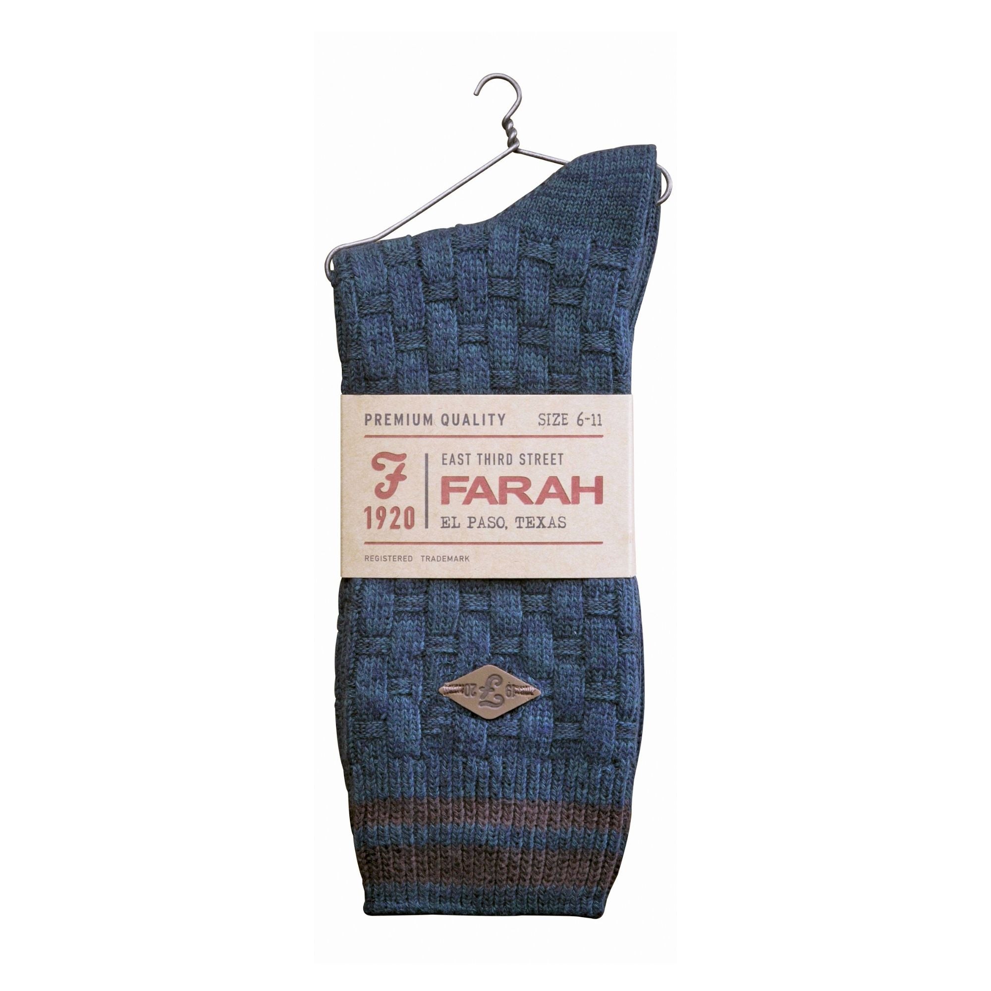 2 Pack Men's Thick Cotton Chunky Knitted Formal Boot Socks