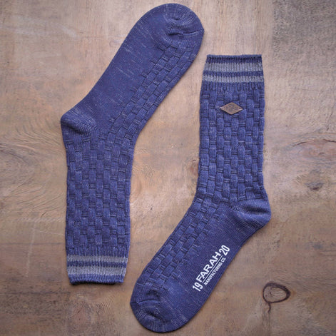 2 Pack Men's Thick Cotton Chunky Knitted Formal Boot Socks