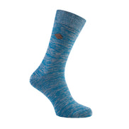 2 Pack Men's Bright Colour Luxury Cotton Casual Crew Socks
