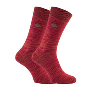 2 Pack Men's Bright Colour Luxury Cotton Casual Crew Socks