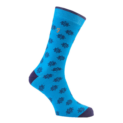 2 Pack Men's Retro Cotton Rich Luxury Formal Dress Socks
