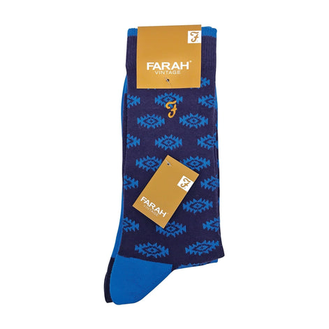 2 Pack Men's Retro Cotton Rich Luxury Formal Dress Socks