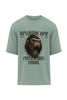 XAPE Fist Fury Oversized Tee - Sage