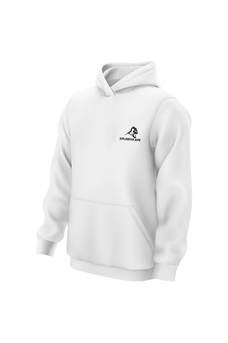 XAPE Wracked Hoodie - White