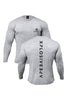 XAPE Futuristic Long Sleeve Tee - Sports Grey