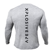 XAPE Futuristic Long Sleeve Tee - Sports Grey