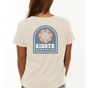 Sisstrevolution Blosom SS Knit Boyfriend Tee