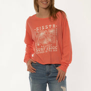 Sisstr Good Vibes Ls Knit Tee