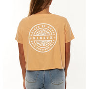 Sisstrevolution Raised By Waves Knit Crop Tee