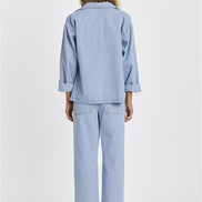 Sisstr Chore Oversized Denim Jacket with Pockets