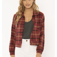 Sisstrevolution Plaid Lovin Jacket