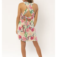 Sisstrevolution Electric Oasis WVN Mini Dress