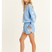 Sisstr Lucia Long Sleeve Fleece Crew