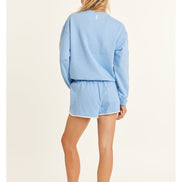 Sisstr Lucia Long Sleeve Fleece Crew