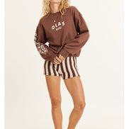 Sisstr Lucia Long Sleeve Fleece Crew
