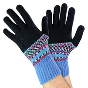 Mens Wool Gloves | Winter Cute Fairisle Gloves for Cold Weather