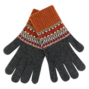 Mens Wool Gloves | Winter Cute Fairisle Gloves for Cold Weather