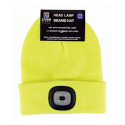 Ladies & Men's Winter Knit Beanie Hat with LED Light Torch