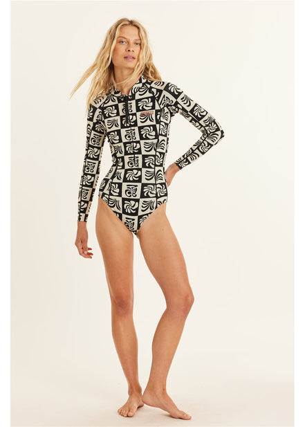 Sisstr Summer Seas L/S Cheeky 1mm Wetsuits BCS
