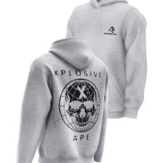XAPE Global Hoodie - Heather Grey